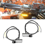1 Pair LED Front Turn Signal Lamp for Universal Motorcycle