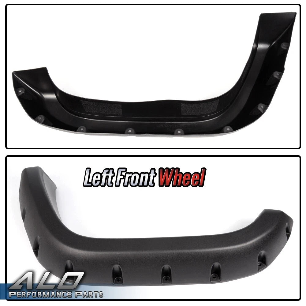 Pocket Rivet Style Wheel Fender Flares for Jeep Cherokee XJ (1984–2001)