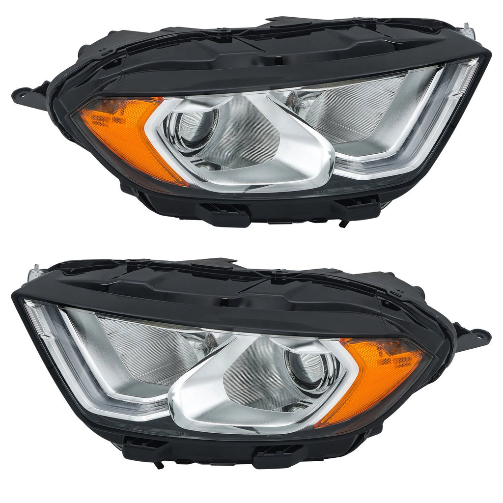 Pair of Halogen Headlights with DRL for Ford EcoSport (2018–2023)