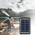 Portable Mini Solar Power Lighting System with Music Speaker