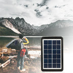 Portable Mini Solar Power Lighting System with Music Speaker