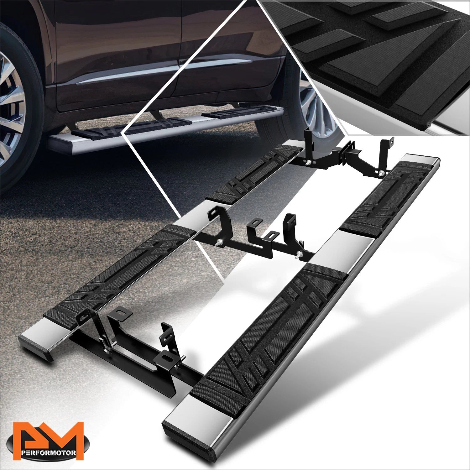 Dual 4" Rolled Muffler Tip Catback Exhaust System for Maxima (2004–2008)