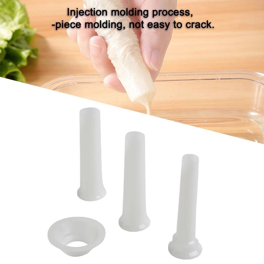 Set of 4 Sausage Stuffing Tubes for Meat Grinder