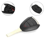 3 x Remote Key Fob Case Shell Blade for Porsche Cayman