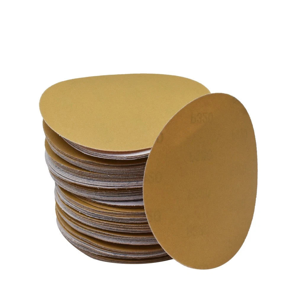 Set of 100 Hook Loop Sanding Discs 5" Grit 240