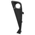 Replacement Black Textured Polypropylene Front Driver Side Fog Light Bezel