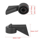 2X 8E9955985 Rear Windshield Washer Sprayer Nozzle for Audi A1 A3 A4 Q7 (2000–2023)