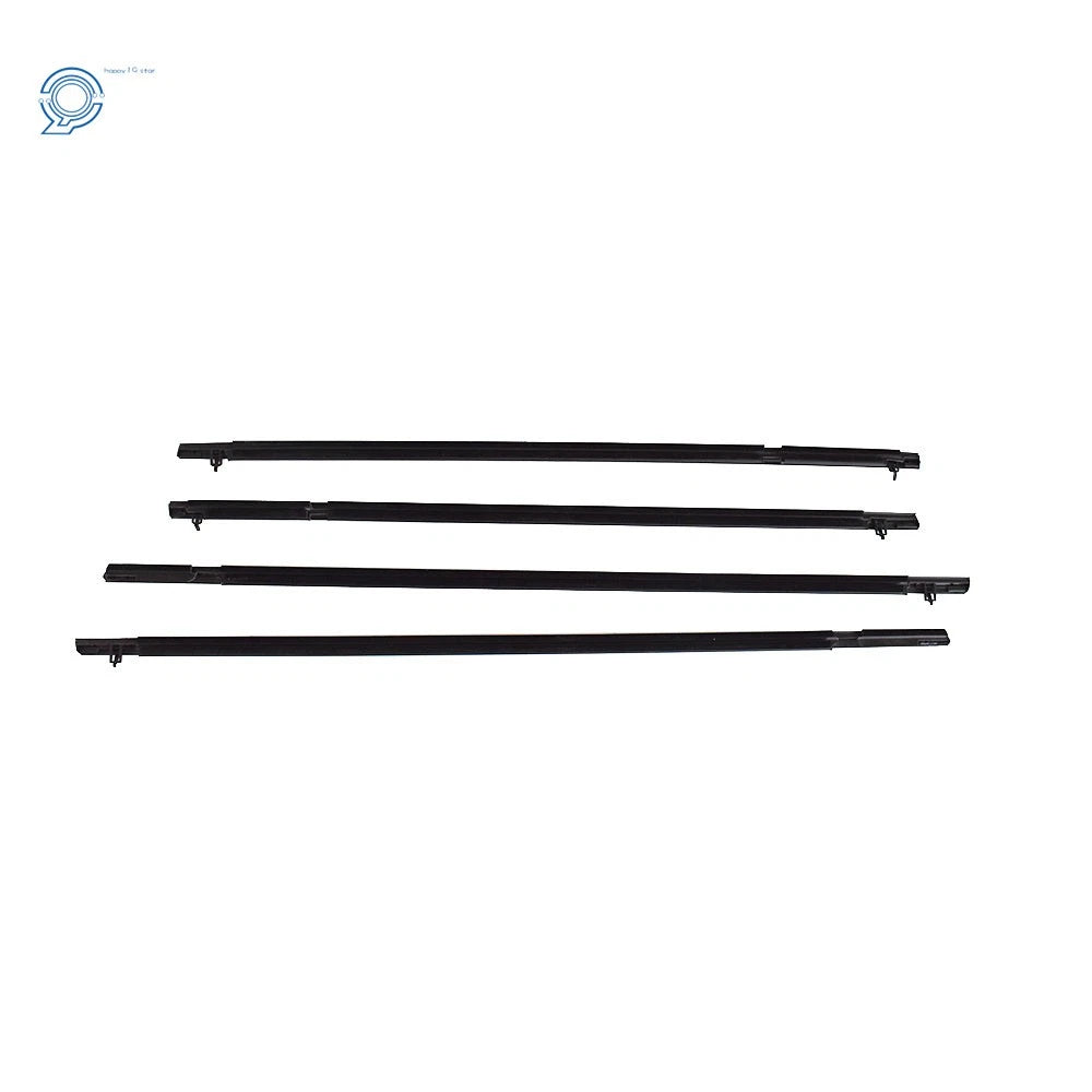 Set of 4 Weather Strip Window Moulding Trim Seals for Honda Civic (2006–2011)