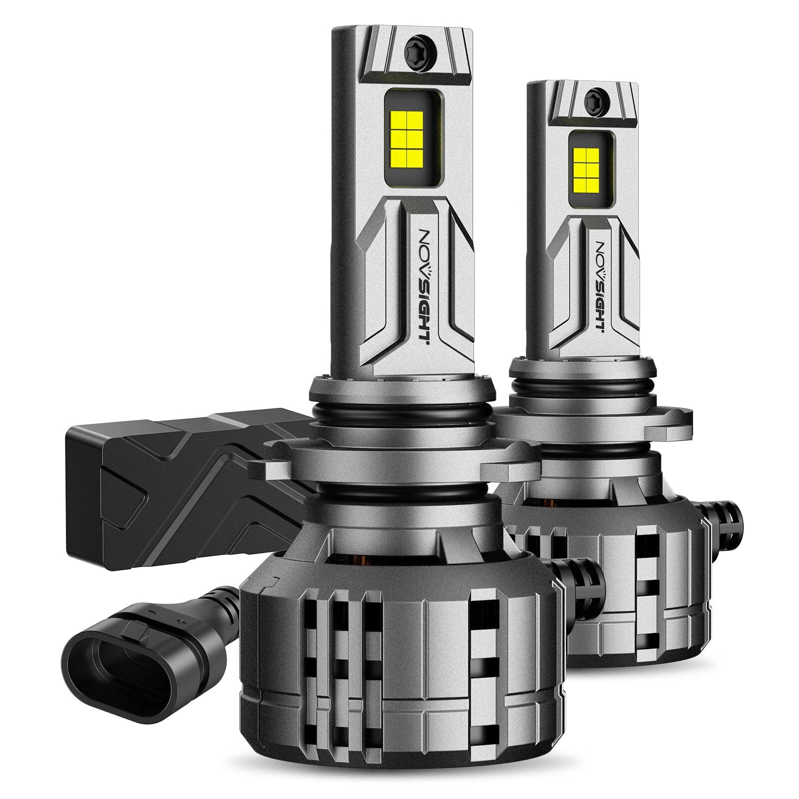 2X 9005 HB3 LED Headlight Bulbs for