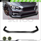 CS Style Carbon Look Front Bumper Lip for Subaru WRX STI (2015–2020)