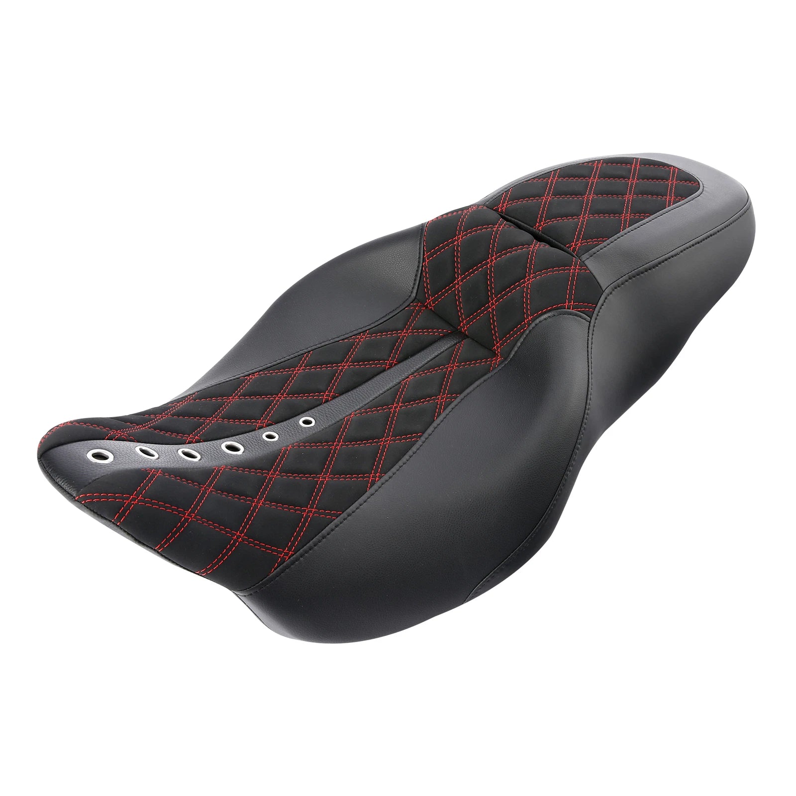 Black Driver & Passenger Seat for Harley Street Road King Glide (2009–2023)