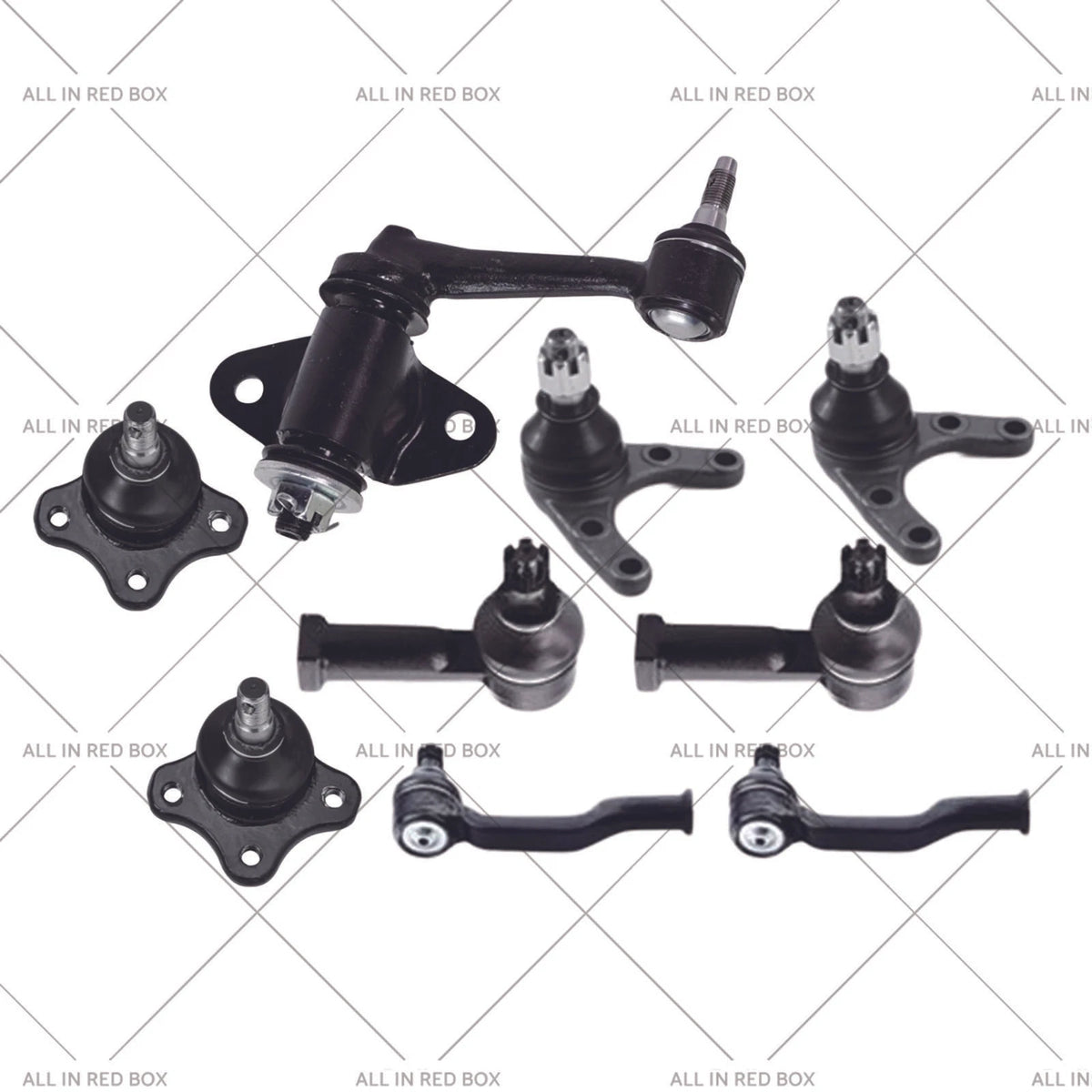 Ball Joint Tie Rod End Idler Pitman Arm Kit for Mazda B2600 UF (1989–1998)