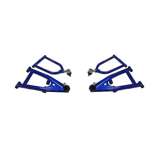 Set of 4 Long Travel A-Arms & Elka Stage 4 Shocks for Banshee 350 (1987–2006)