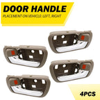 4X Interior Door Handle for Toyota Camry (2002–2006) Front Rear Left Right Beige