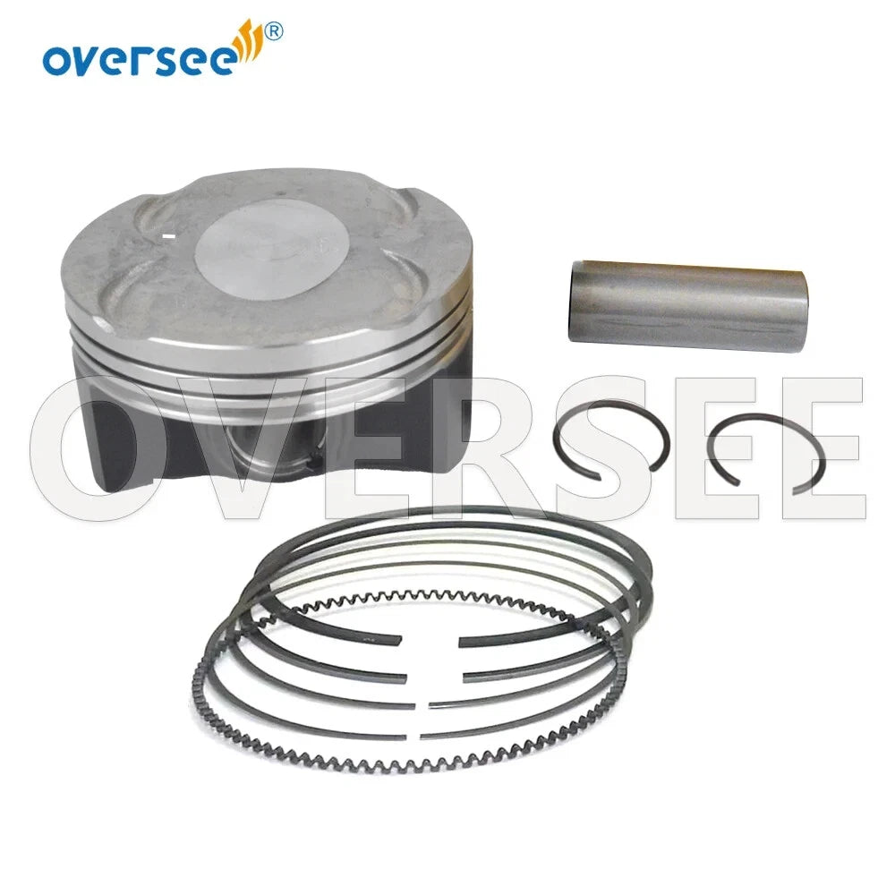 Piston & Ring STD for Yamaha Outboard LF200 250 HP (1993) 6P2-11631-10-93