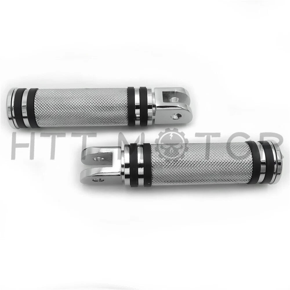 Diamond Chrome Footpegs for Harley FXBB FXBR FXBRS FXLR (2018–2023)