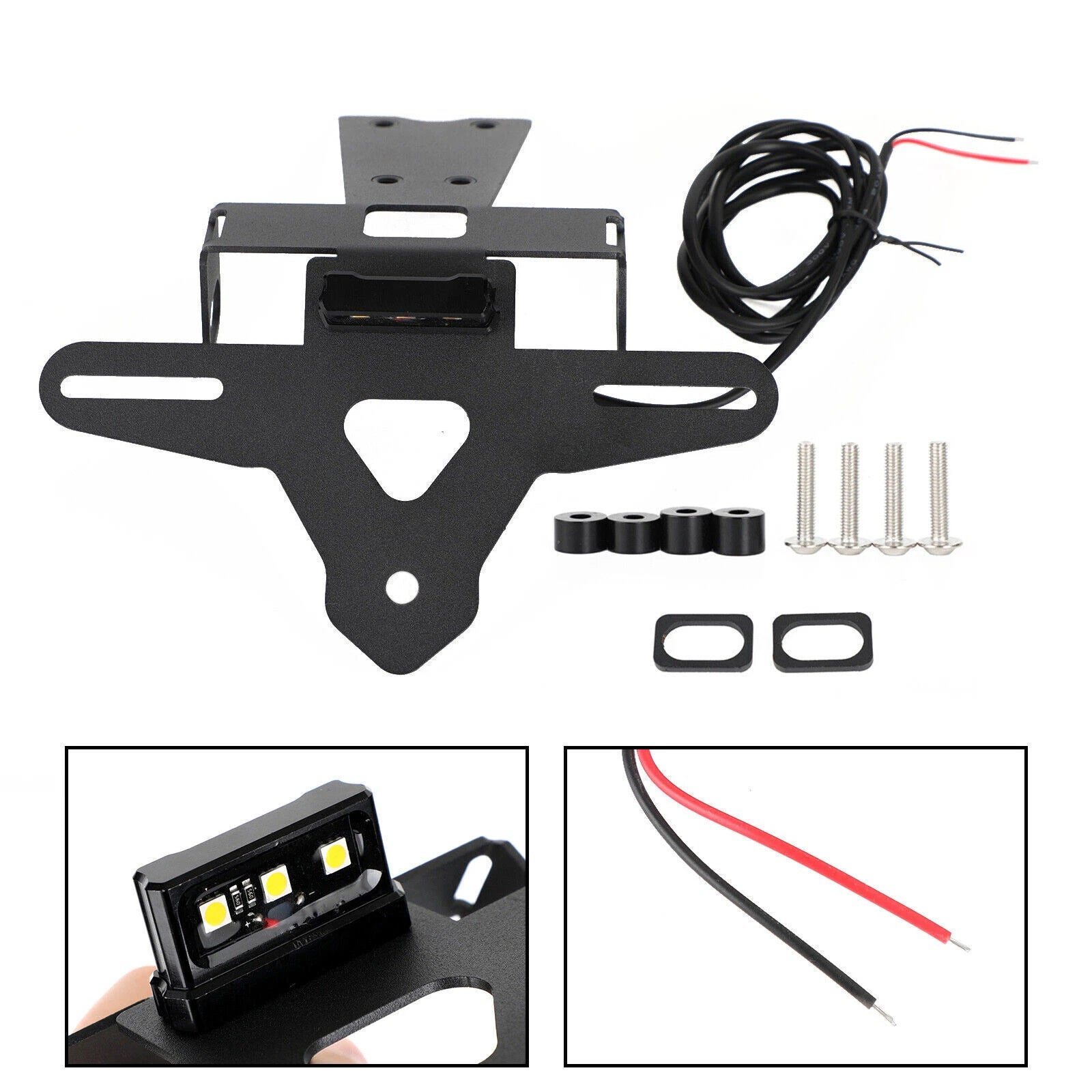 License Plate Holder Frame Bracket for Honda CBR500R (2019–2021) T9