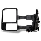 Set of 2 Chrome Power Heated Signal Towing Mirrors for Ford F250 (2008–2016)
