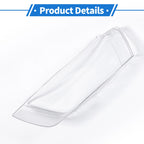 1 Pc Headlight Lens Cover for Audi Q3 (2012–2015) Clear