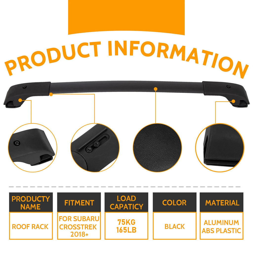 Cross Bars Roof Rack for Subaru Crosstrek Impreza (2017–2023)