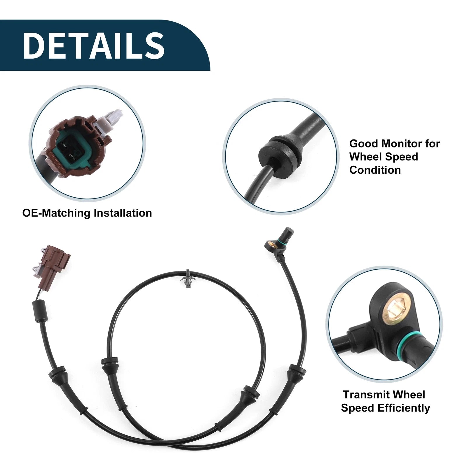 ABS Wheel Speed Sensor No. 47900-7S025 for Nissan Armada (2005–2012)
