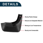 Set of 4 Mud Flaps Splash Guards for Toyota Avalon/Premio (2001–2006)