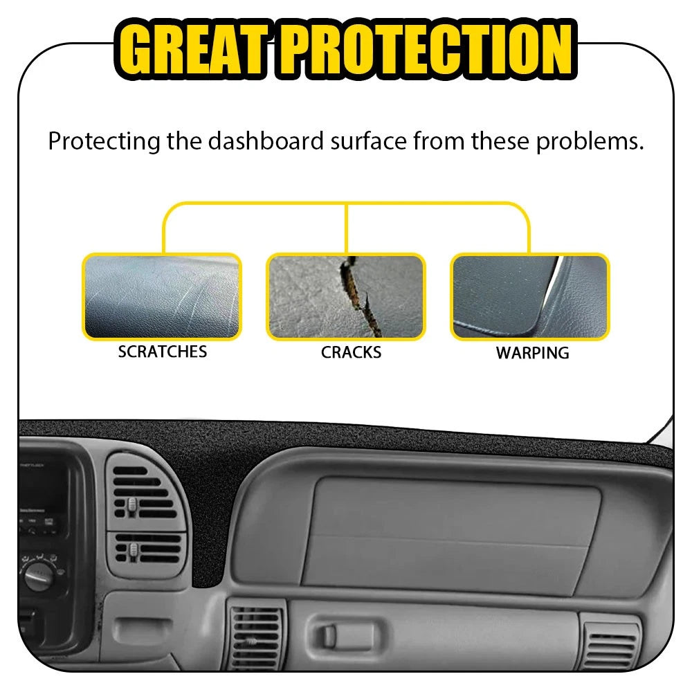 Dashboard Cover for Chevy Silverado C1500 C2500 C3500 (1997–1998)