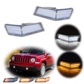 Dynamic Amber LED Signal DRL Lamp for Jeep Patriot (2007–2017)