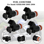 Set of 4 Fuel Injector Repair 15710-10G00 for Suzuki GSXR1000 (2003–2004)