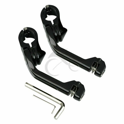 1 1/4" FootPeg Footrest Mount Bracket for Harley Touring Glide