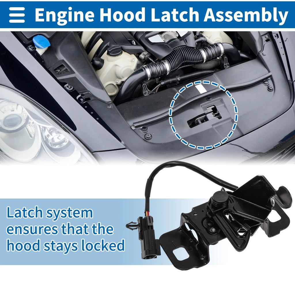 Hood Latch Assembly for Chevrolet Impala (2014–2020) No. 84156187 1 Pc
