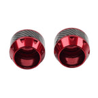 Red Front Fork Frame Sliders for Motorcycle Crash Protection