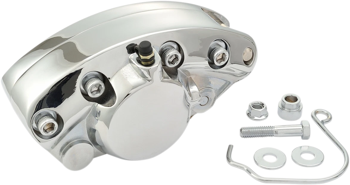 Front Caliper for Harley FLH (Chrome, 82689)