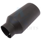 5" Inlet Exhaust Tip for Universal Fit (Stainless Steel, 8" Outlet, 18" Long)