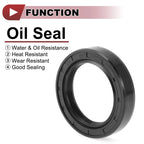 Set of 5 Rotary Shaft Oil Seals for Various Models (35x50x10mm, Nitrile)