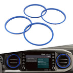 AC Outer Vent Rings Trim Covers for Toyota Tacoma (2016-2022)