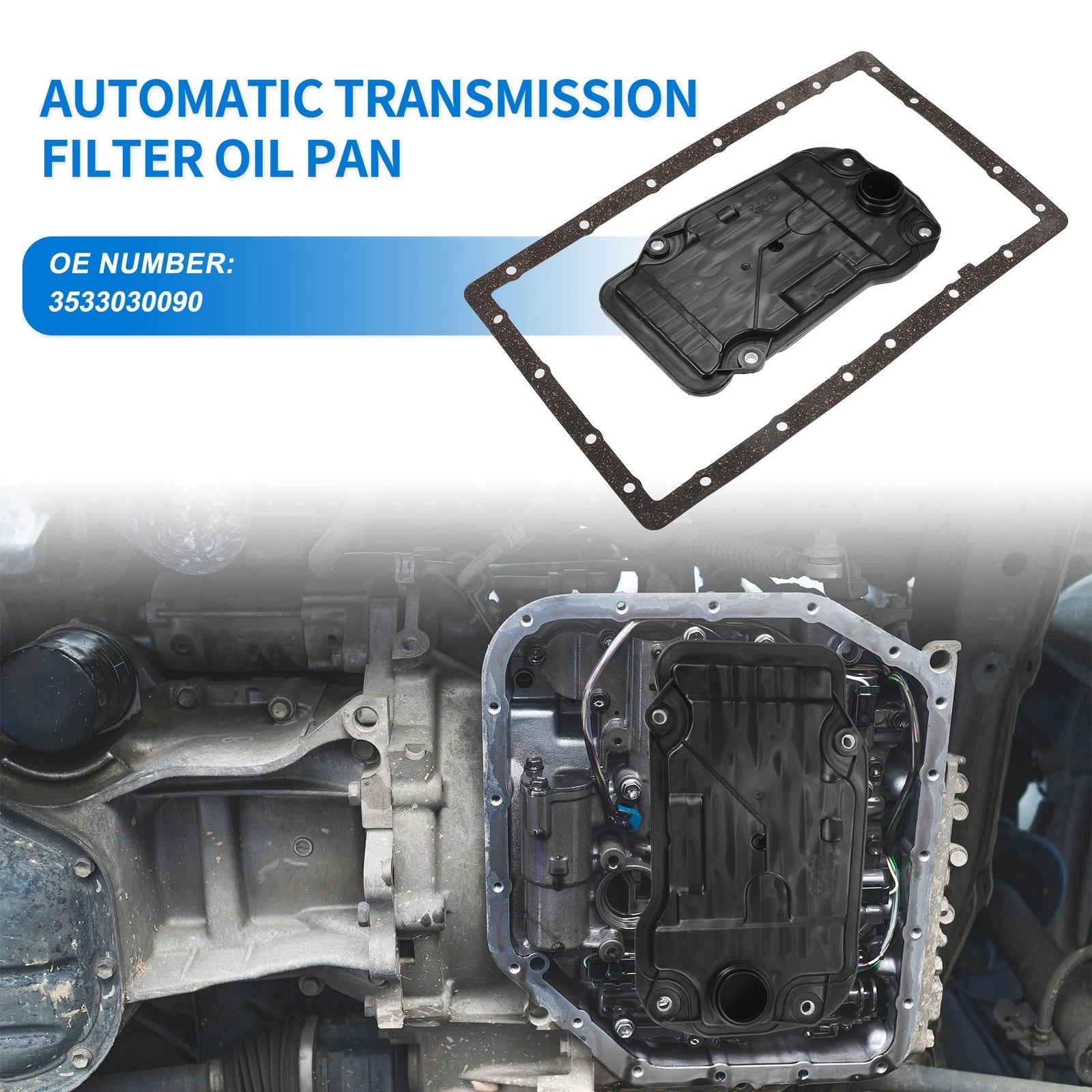 Transmission Filter Oil Pan Gasket Kit for Lexus IS250 (2006–2013) No.3533030090