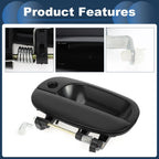 Front Left Door Handle for Hyundai H1 Starex (1998–2007) - Black