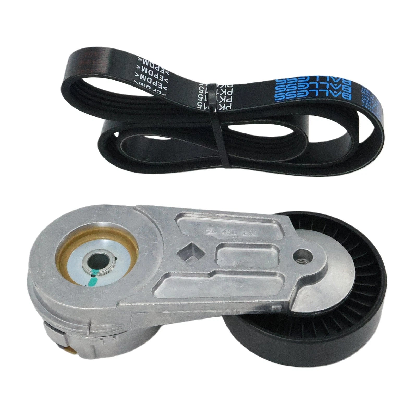 2X Serpentine Belt & Tensioner Assembly for Chevy Cobalt HHR Pontiac G5 Saturn (2005–2010)