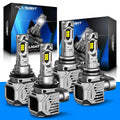 2X NOVSIGHT 9005 H11 LED Headlight Bulb Kit for