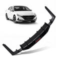 Gloss Black Rear Bumper Diffuser Lip Kit for Hyundai Elantra (2021–2023)
