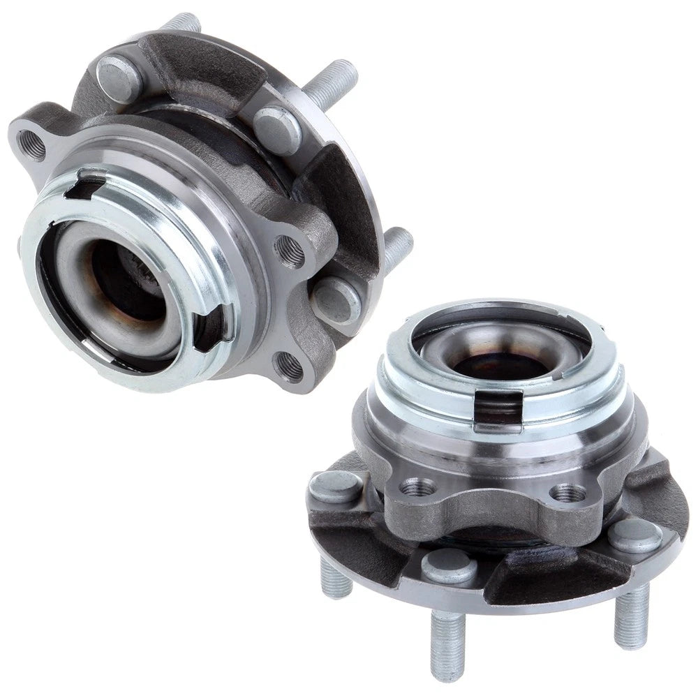 Set of 2 Front Wheel Hub Bearings for Infiniti G37 G35 EX35 EX37 FX45 FX50 M35 (2009–2013)