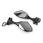 LED Turn Signal Rearview Mirrors for Honda Kawasaki Yamaha YZF R6S (2006-2016)