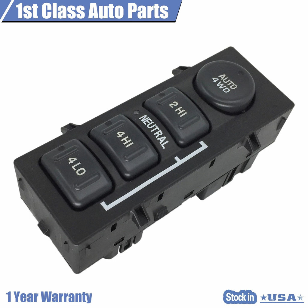 Transfer Case Selector Dash Switch for Cadillac Escalade, Chevy Tahoe (2002-2014)