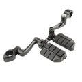 1 1/4" Engine Guard Adjustable Male Mount Highway Footpegs for Harley