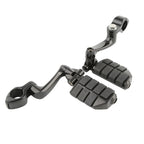 1 1/4" Engine Guard Adjustable Male Mount Highway Footpegs for Harley