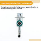 Fuel Pressure Regulator for Toyota Highlander (2001–2003) No. 2302070010 Metal