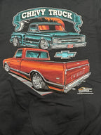 1967–1972 Chevy C10 Pickup Hoodie Replacement Black Licensed Design