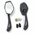 Black Rearview Mirrors for Honda CB1000R, Shadow, Valkyrie (Fit 8mm 10mm)