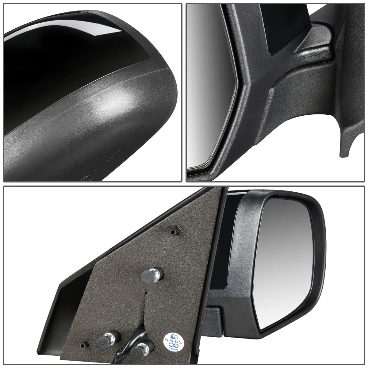 OE Style Powered Side View Door Mirror Right for Nissan Versa (2012–2014) NI1321227